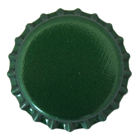 Green Bottle Caps